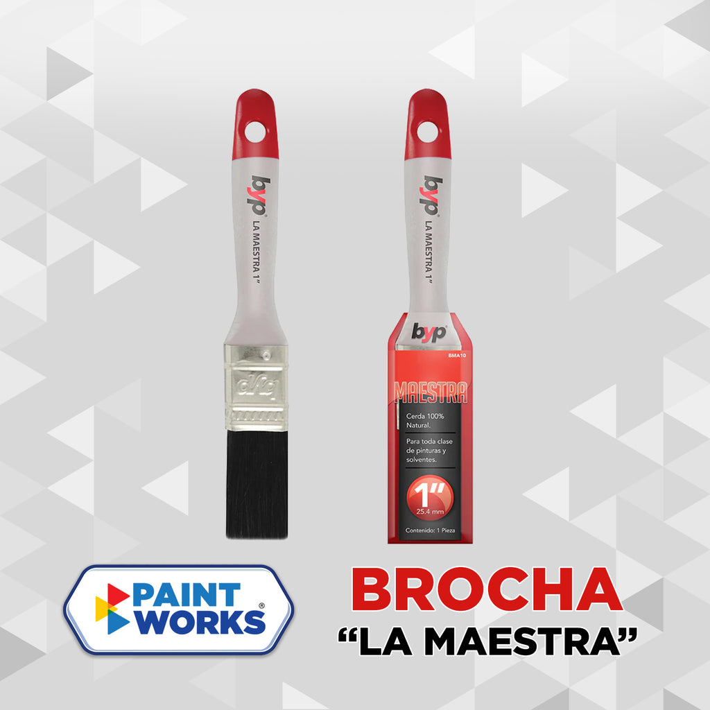 BROCHA “LA MAESTRA” CERDA NATURAL