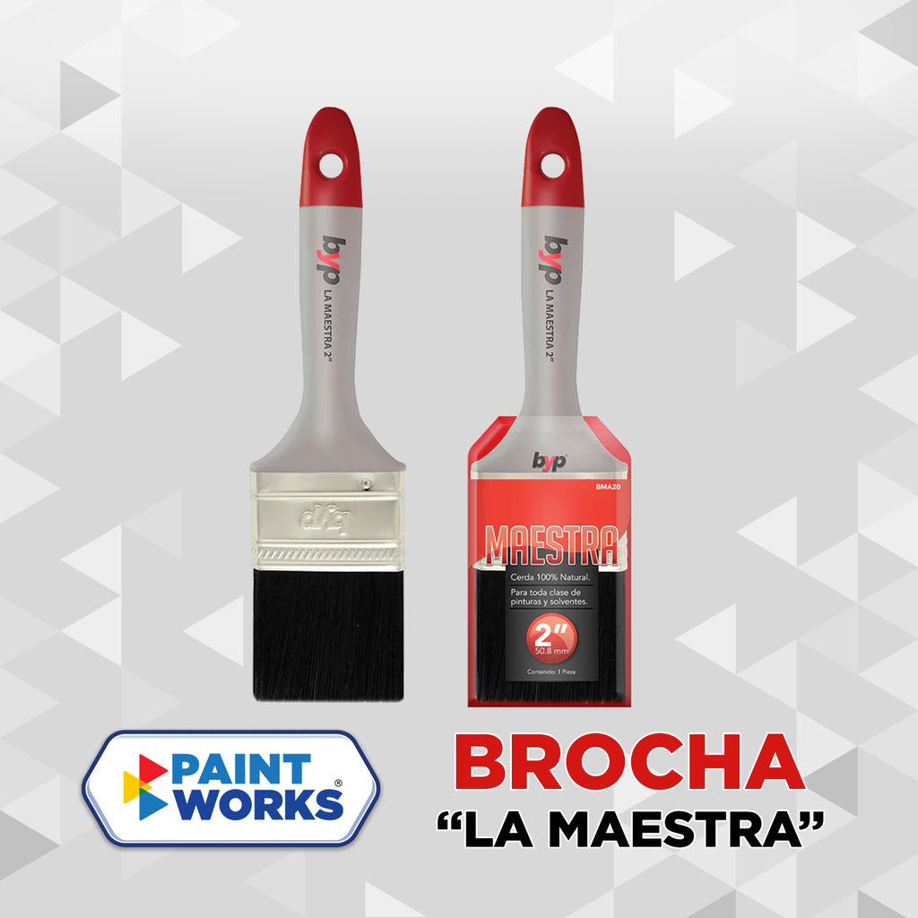 BROCHA “LA MAESTRA” CERDA NATURAL