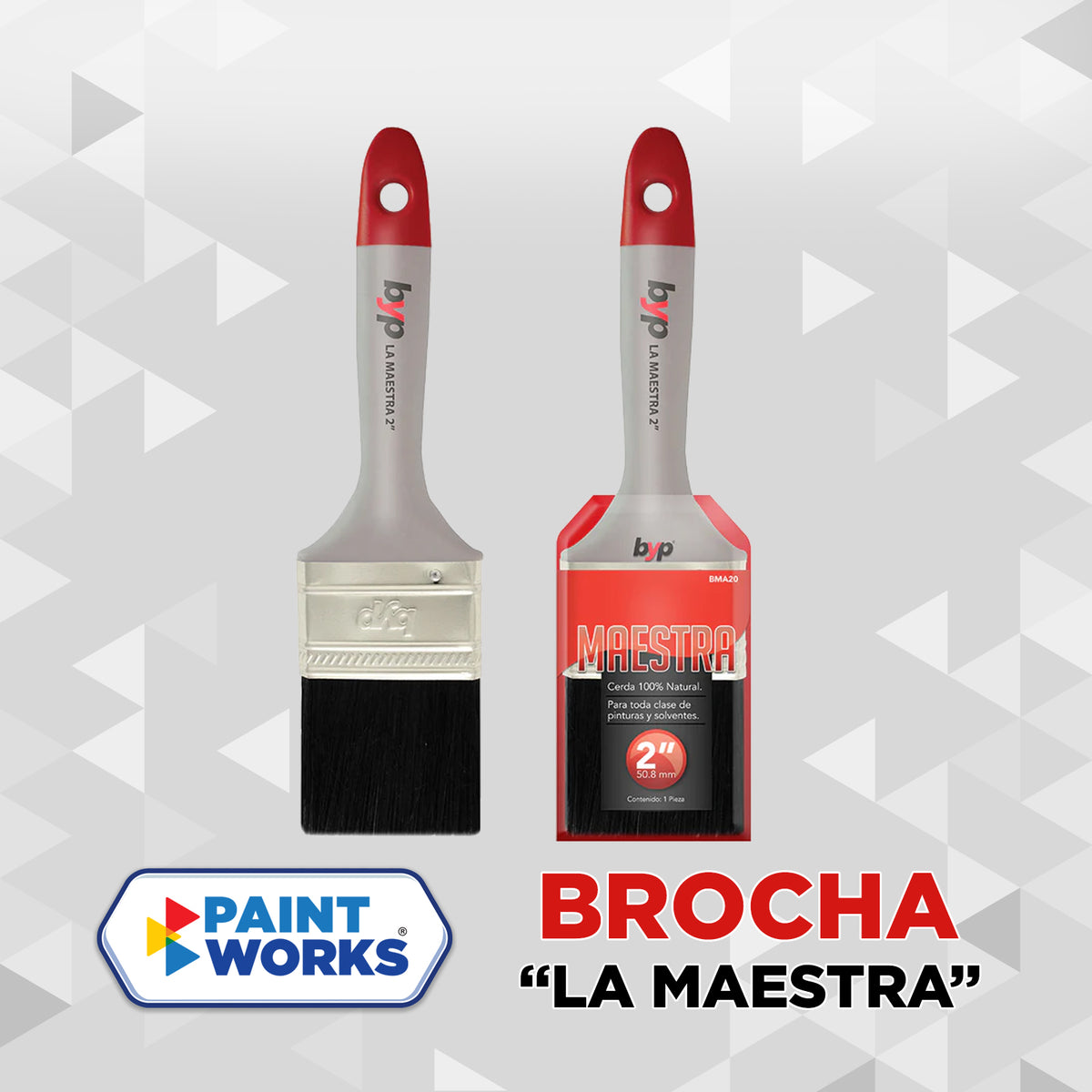 BROCHA “LA MAESTRA” CERDA NATURAL