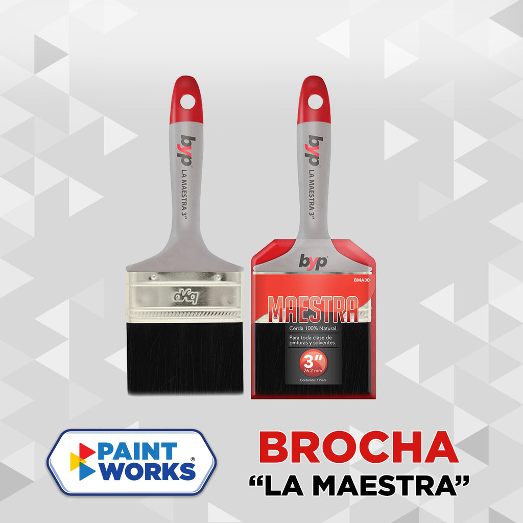 BROCHA “LA MAESTRA” CERDA NATURAL