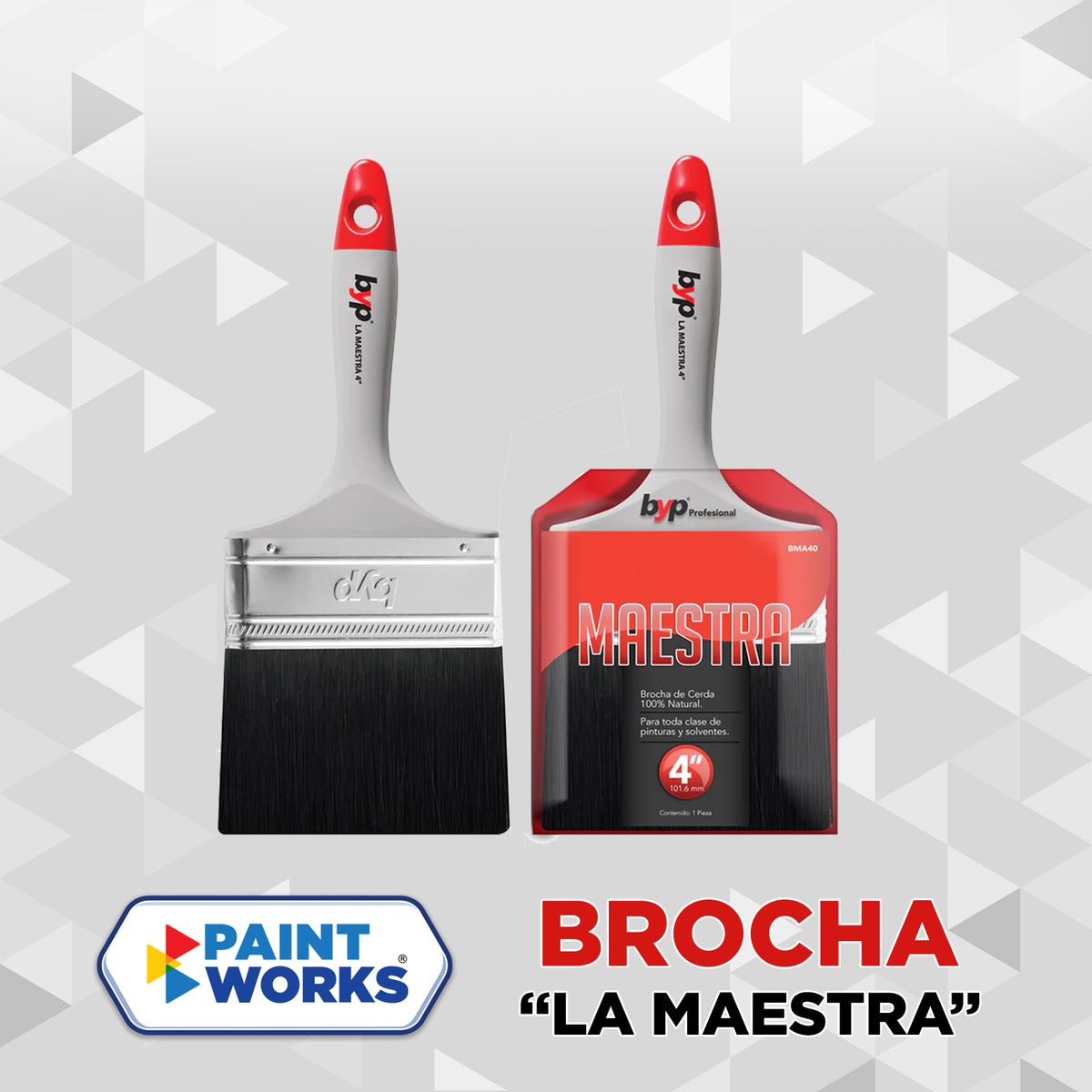 BROCHA “LA MAESTRA” CERDA NATURAL