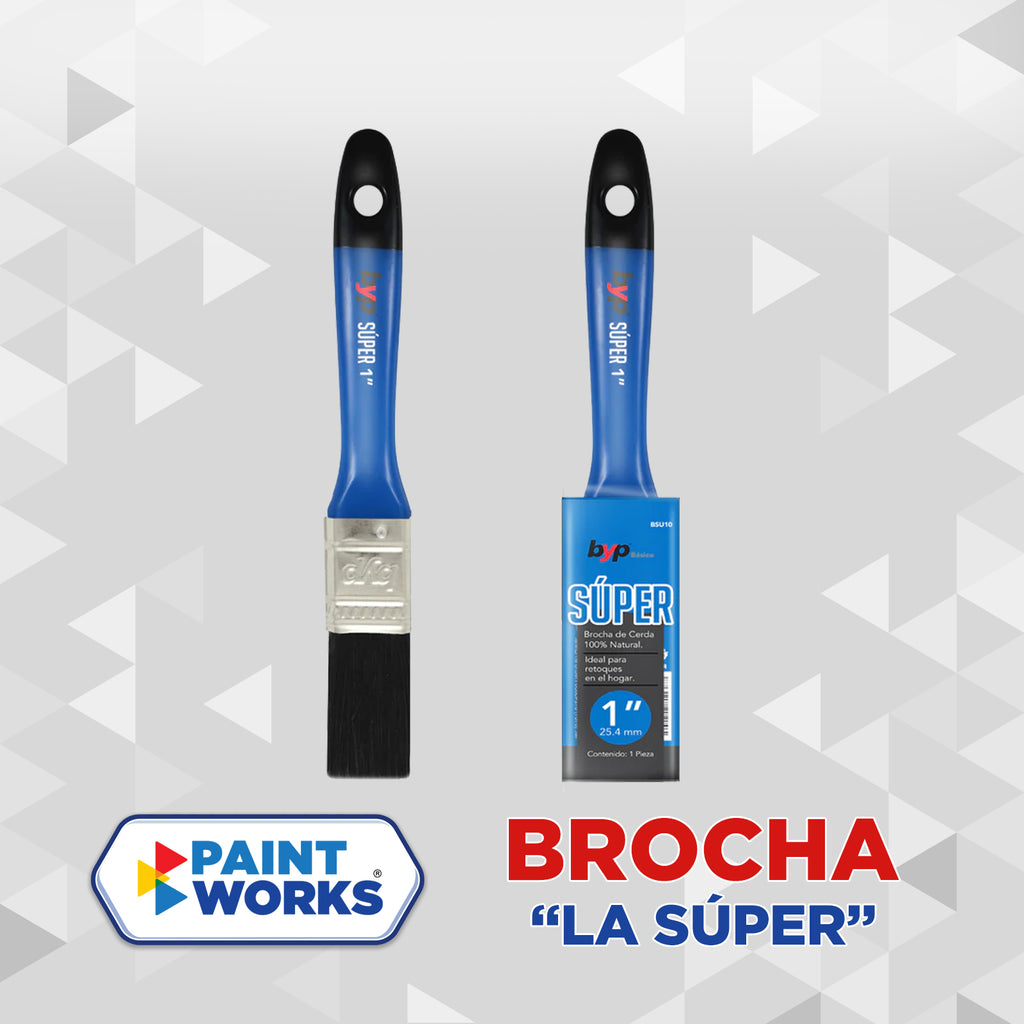 BROCHA “LA SUPER” CERDA NATURAL