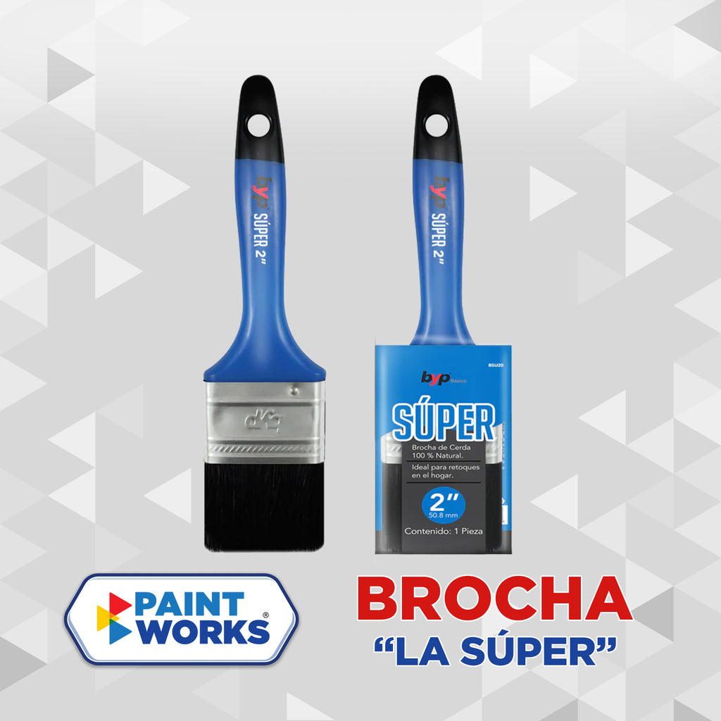BROCHA “LA SUPER” CERDA NATURAL