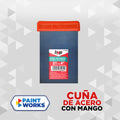 CUÑA DE ACERO CON MANGO