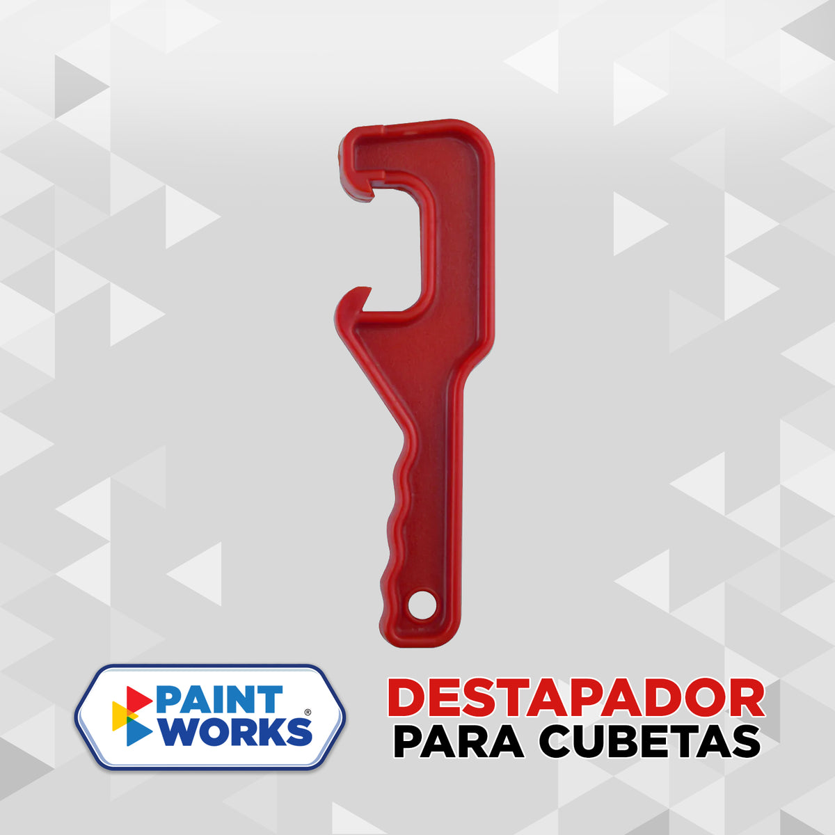 DESTAPADOR DE PLÁSTICO PARA CUBETAS