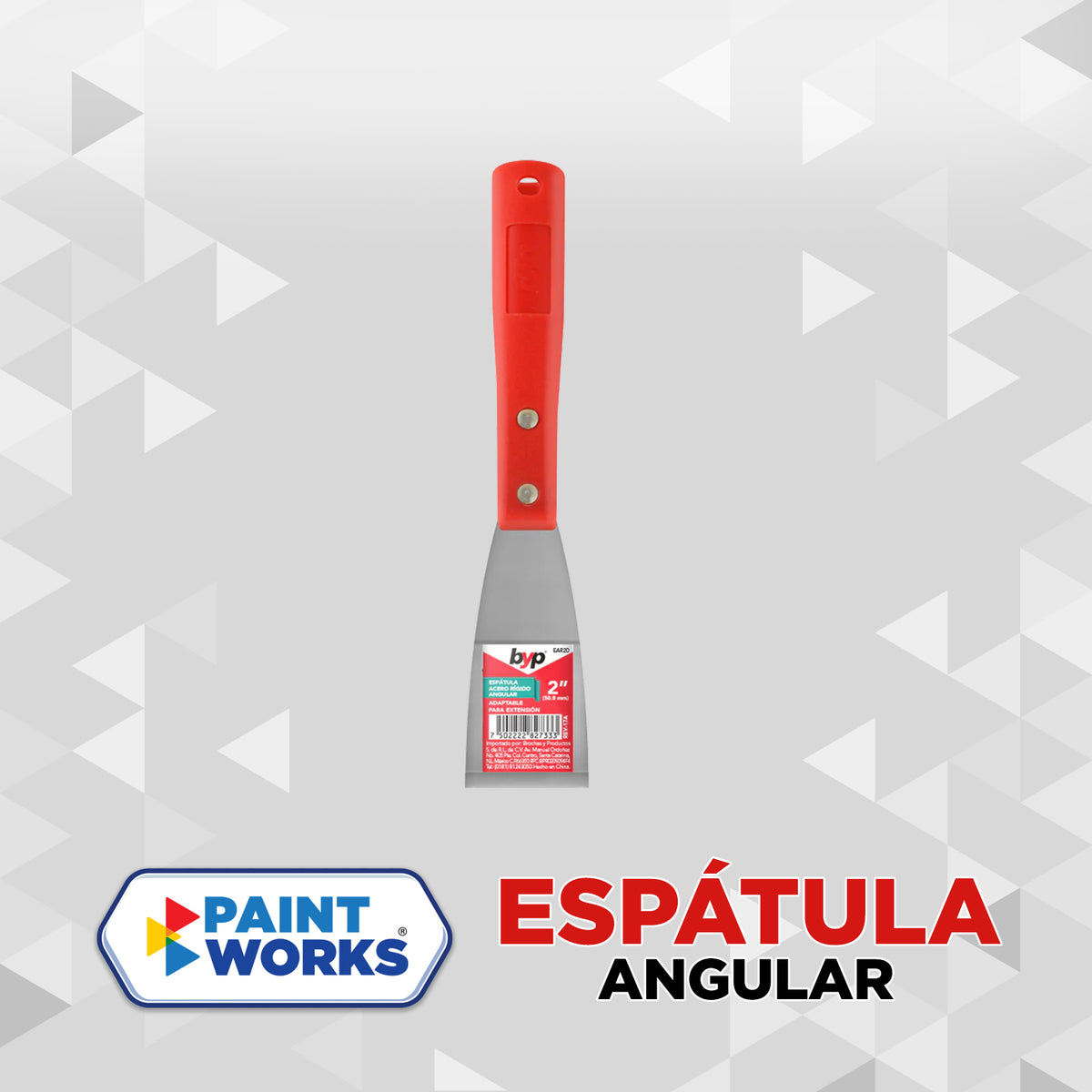 ESPÁTULA ANGULAR RÍGIDA PARA EXTENSIÓN