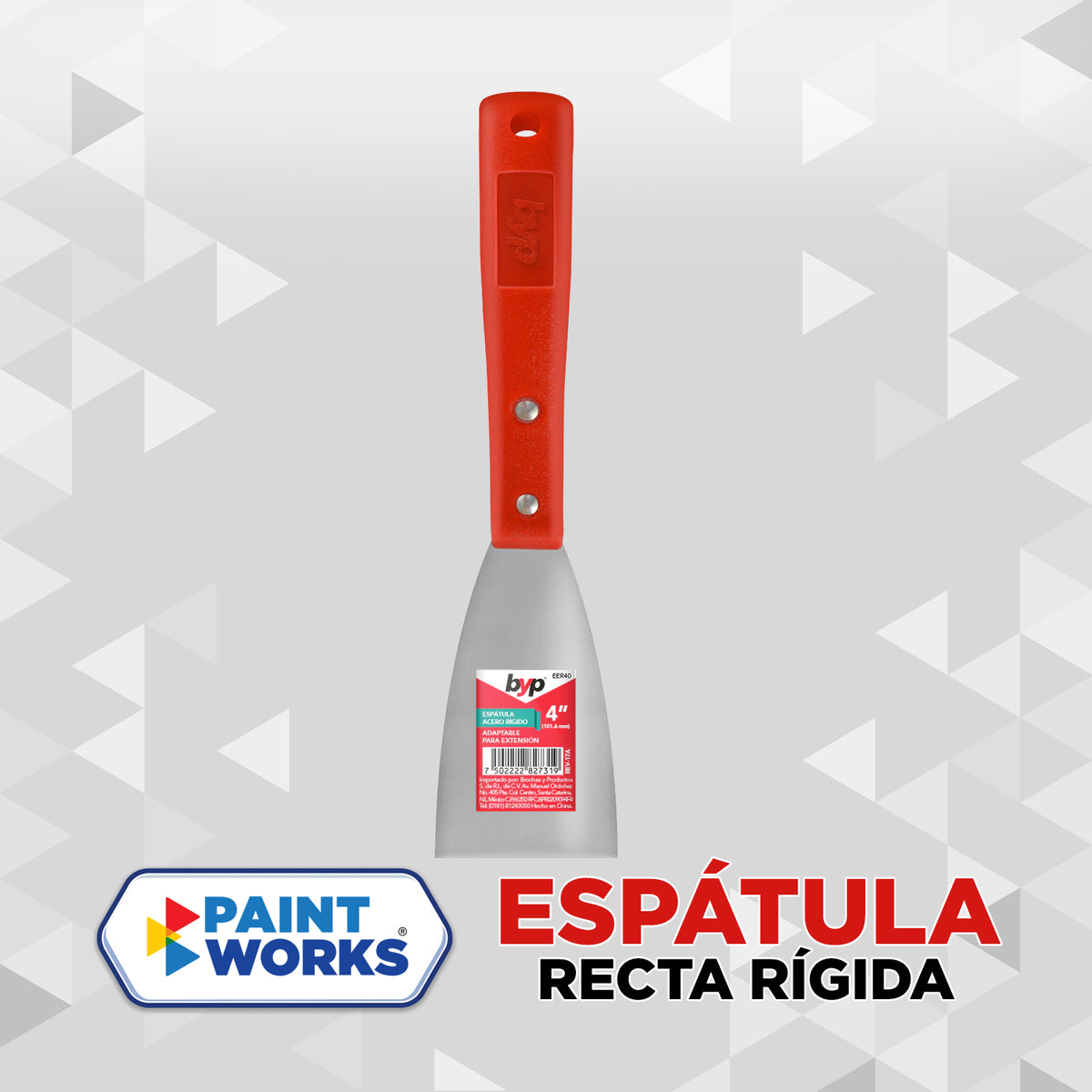 ESPÁTULA RÍGIDA PARA EXTENSIÓN