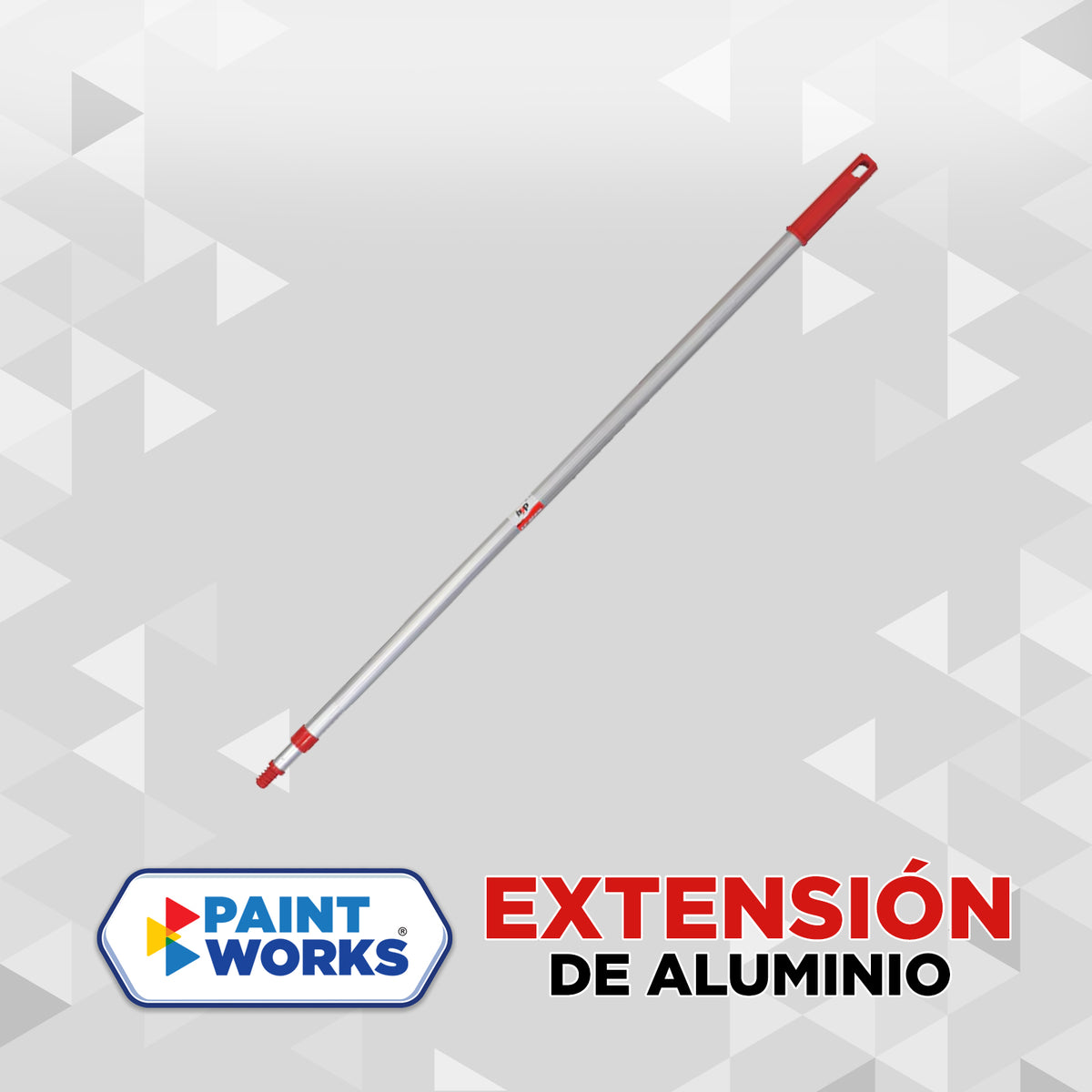 EXTENSIÓN DE ALUMINIO PARA RODILLO