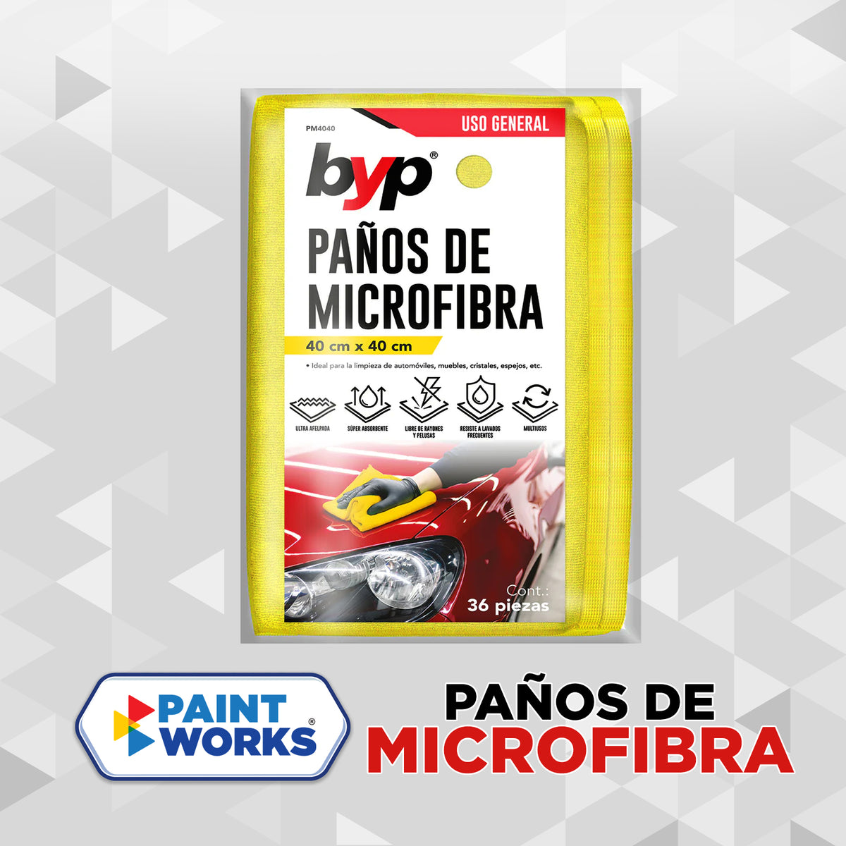 PAÑOS DE MICROFIBRA