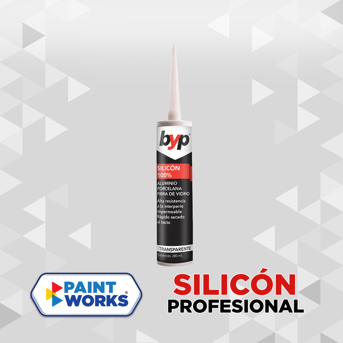 SILICÓN PROFESIONAL TRANSPARENTE