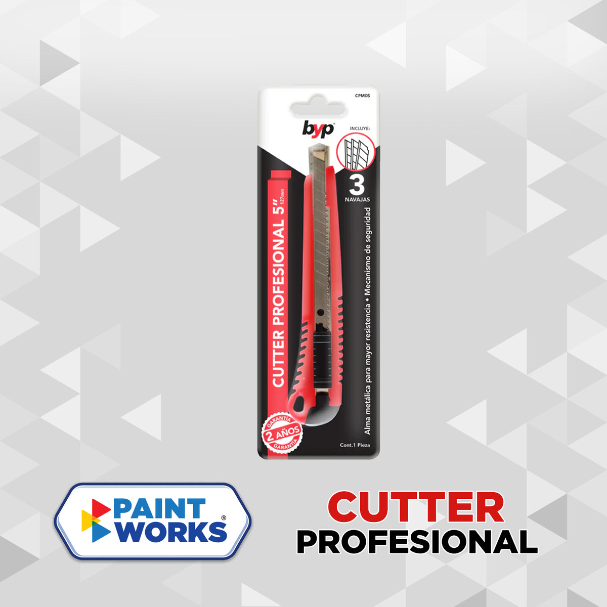CUTTER PROFESIONAL METÁLICO